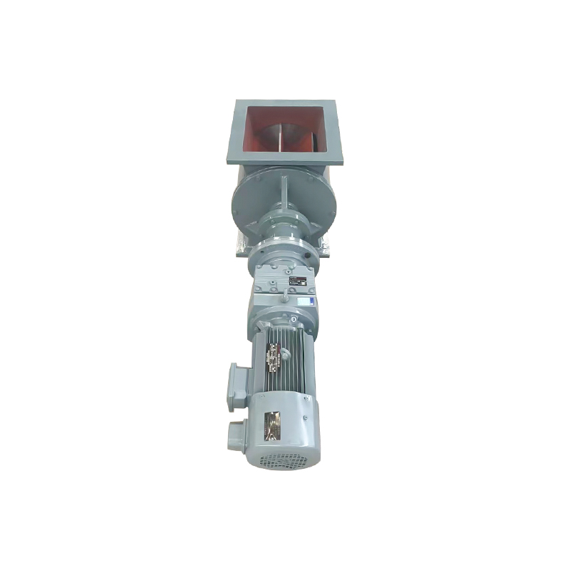 Válvula de descarga rotativa de porta quadrada de aço carbono
