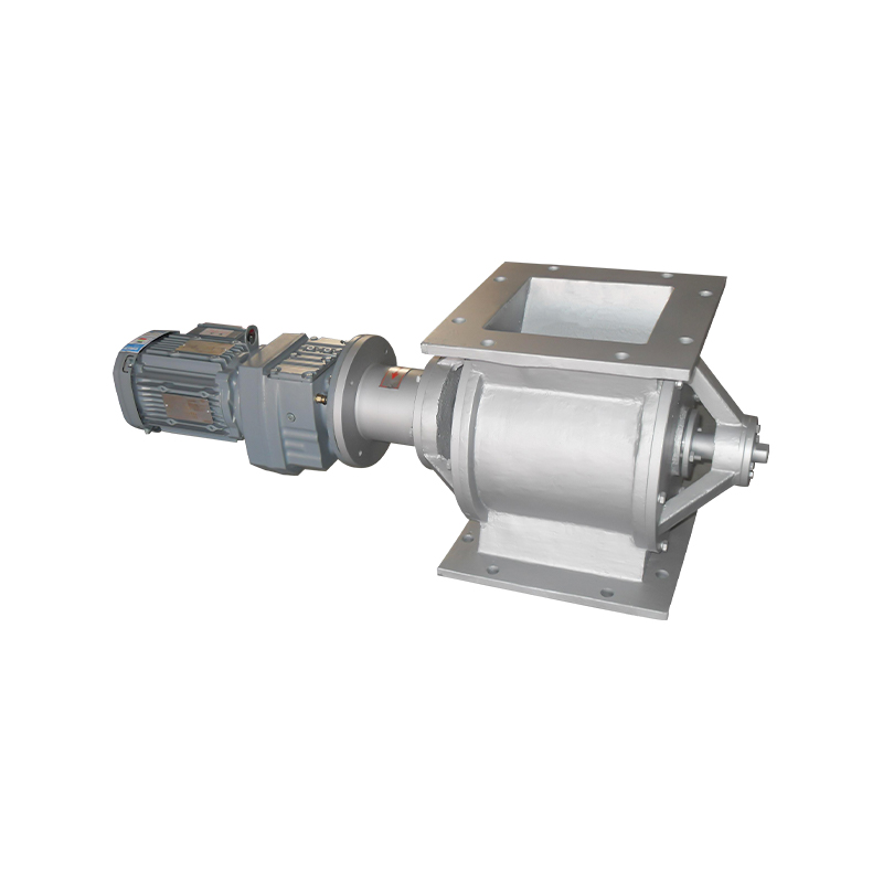 Válvula de descarga rotativa de porta quadrada de aço carbono